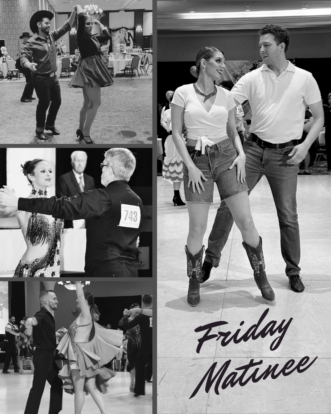 2025 Canadian National Astaire Awards Ball & Dancesport Championship - Spectator Ticket - Nov 28 - Friday Matinee $150