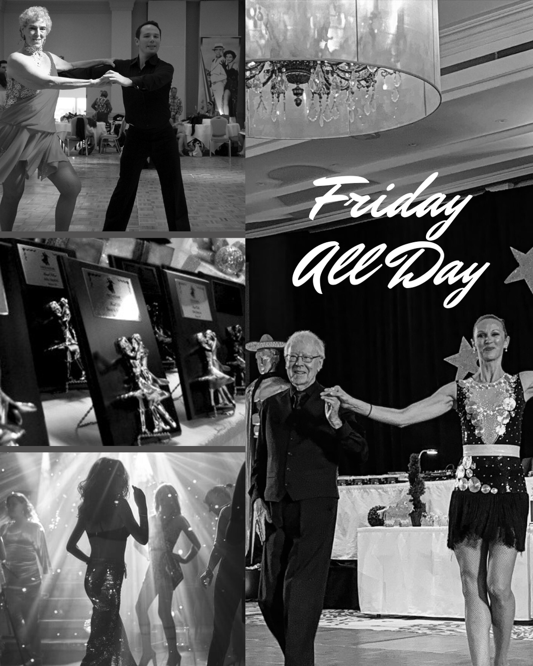 2025 Canadian National Astaire Awards Ball & Dancesport Championship - Spectator Ticket - Nov 28- Friday ALL DAY $250